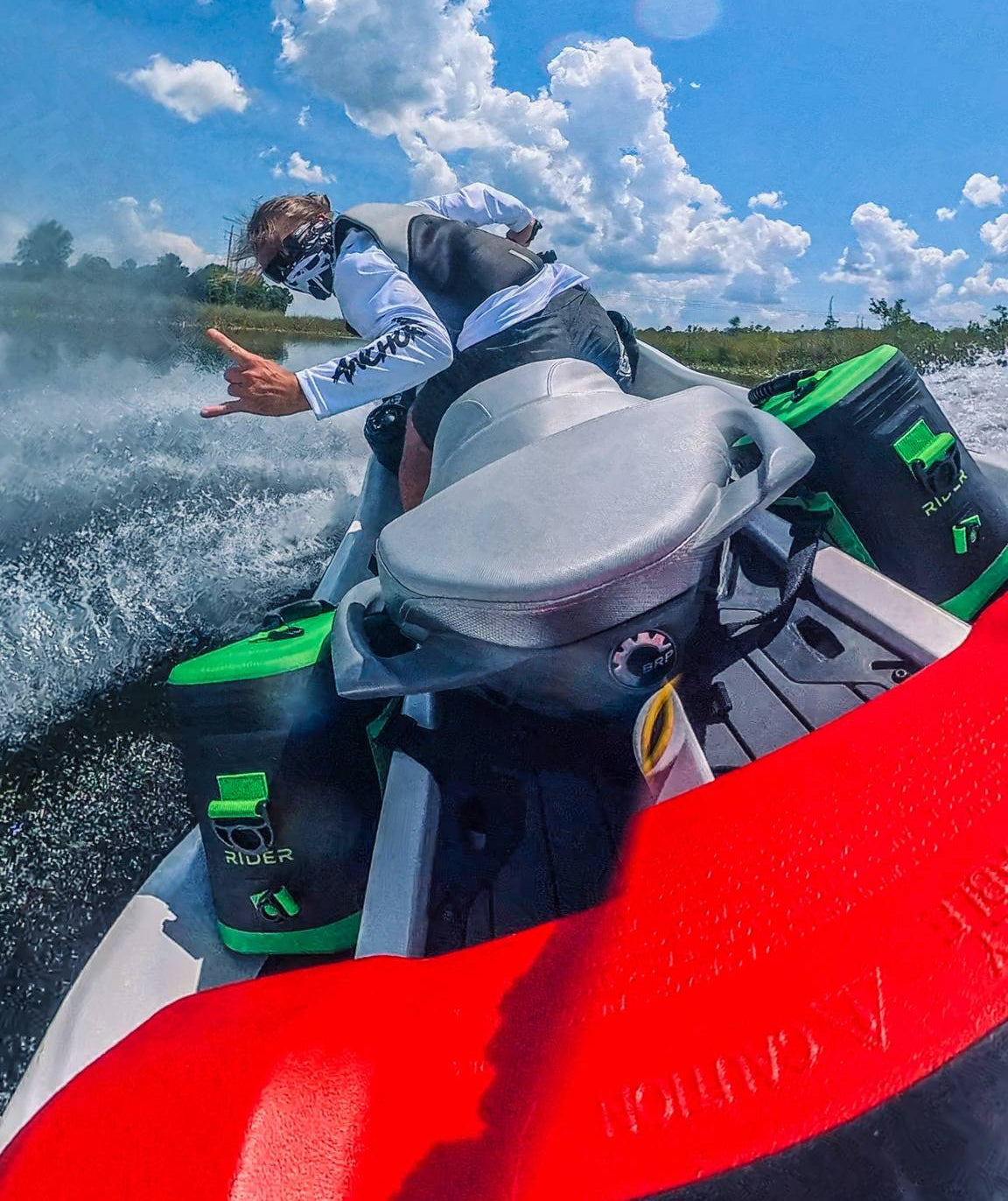 Rider Coolers RC-101 Single PWC Cooler | Jet Ski, Kayak & Paddle Board Cooler