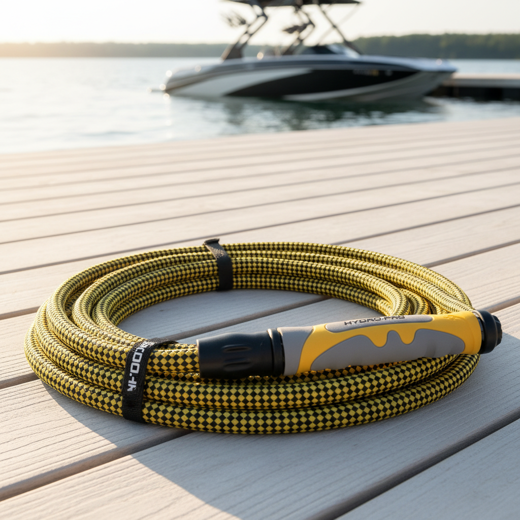 Heavy-duty wakeboard tow rope with EVA handle
