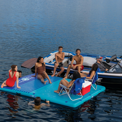 WOW Watersports 8'x5'x6" Drop Stitch Vacation Station Dock
