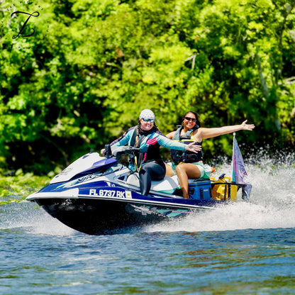 Rider Coolers RC102 Jet Ski Cooler Set of 2 – Blue | 10 Can PWC Saddle Bag Cooler