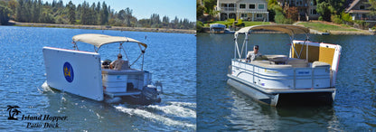 Island Hopper Elite Class Patio Dock 15â€² Floating Platform
