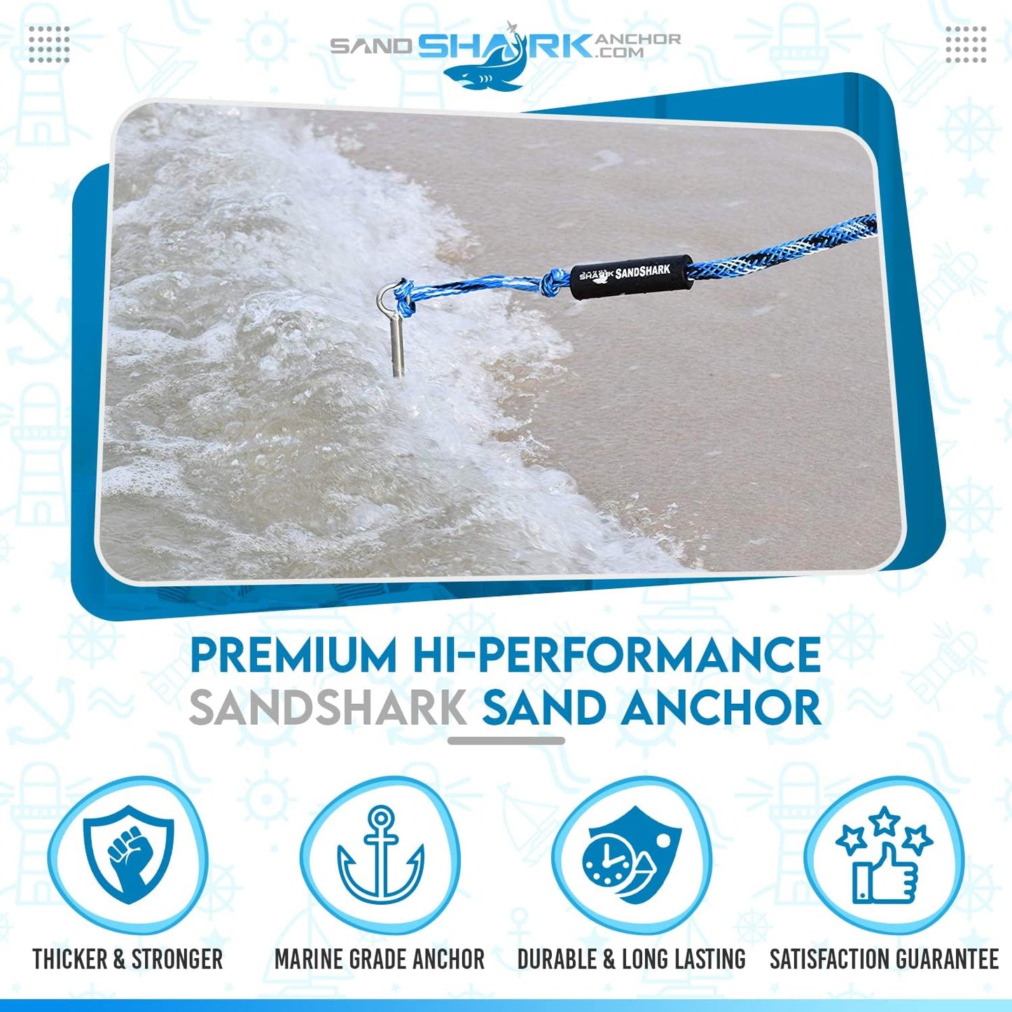 Lite 18 Anchor â€“ Reliable, Portable Anchor for Jet Ski, Kayak, Small Boats