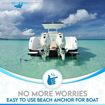 Lite 36 Anchor â€“ Reliable, Portable Anchor for Boats and Pontoons - Inflatable Anchor