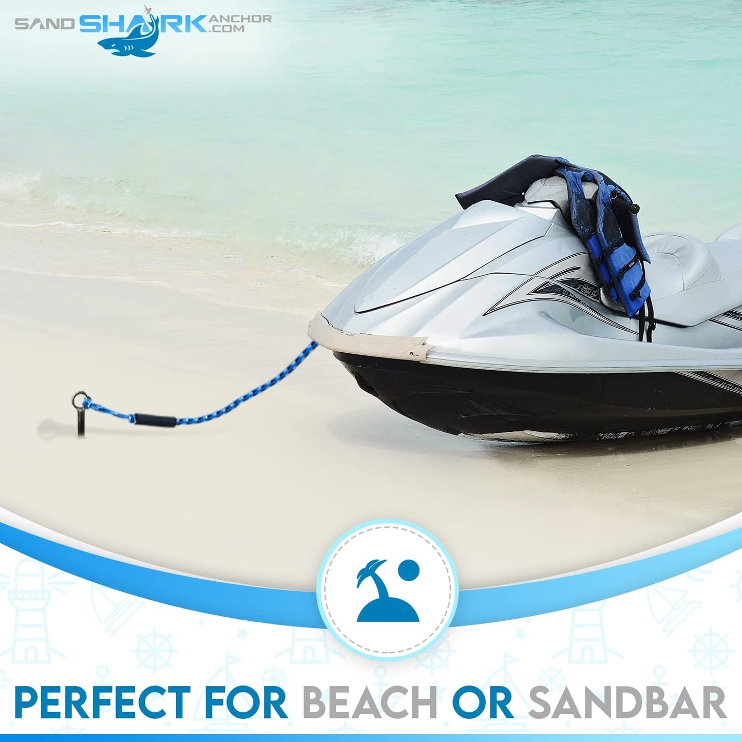 Lite 18 Anchor â€“ Reliable, Portable Anchor for Jet Ski, Kayak, Small Boats