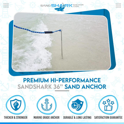 Lite 36 Anchor â€“ Reliable, Portable Anchor for Boats and Pontoons - Inflatable Anchor