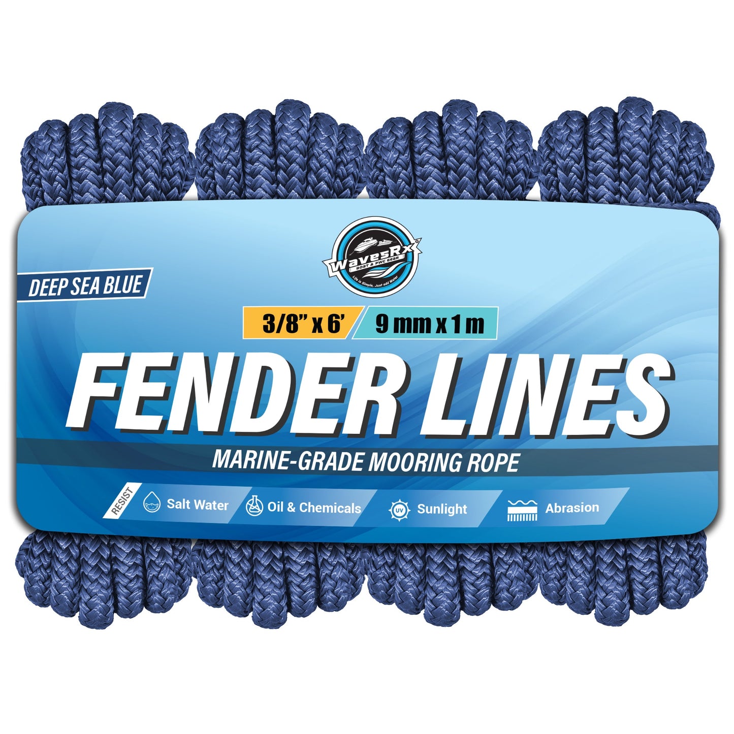 3/8â€ X 6â€™ FENDER LINES