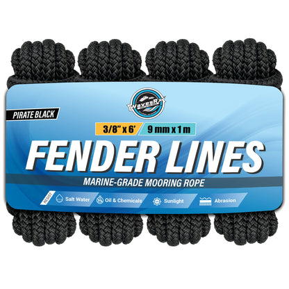 3/8â€ X 6â€™ FENDER LINES