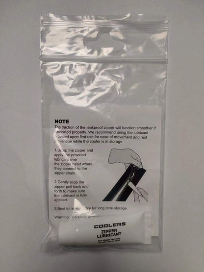 Rider Coolers LubeTube Zipper Lubricant 2oz | Cooler Zipper Maintenance