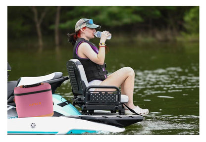 Rider Coolers RC-101 Jet Ski Cooler Set of 2 – Pink | 6 Can PWC Saddle Bag Cooler