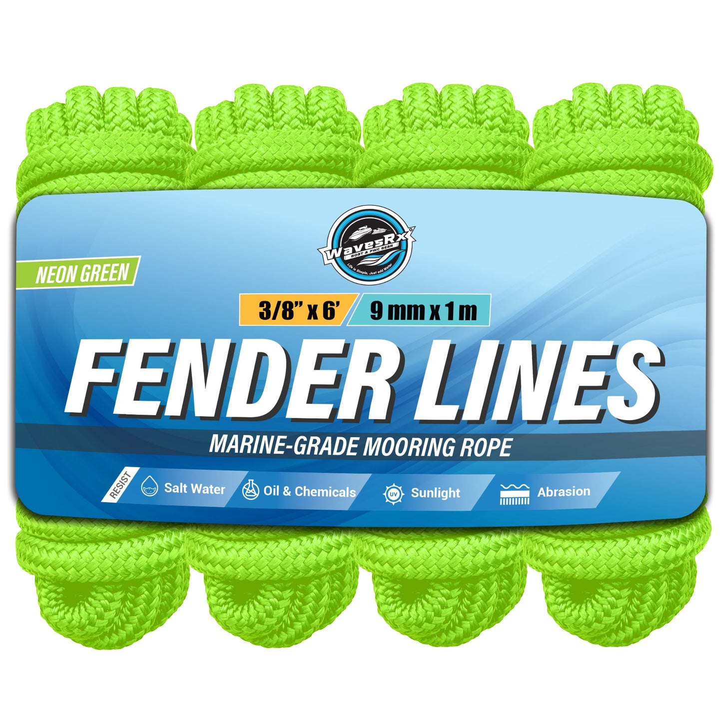 3/8â€ X 6â€™ FENDER LINES