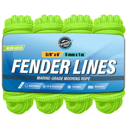 3/8â€ X 6â€™ FENDER LINES