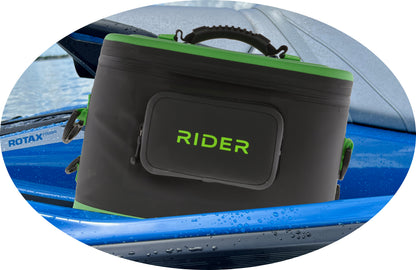 Rider Coolers RC102 Jet Ski Cooler Set of 2 – Black | 10 Can PWC Saddle Bag Cooler