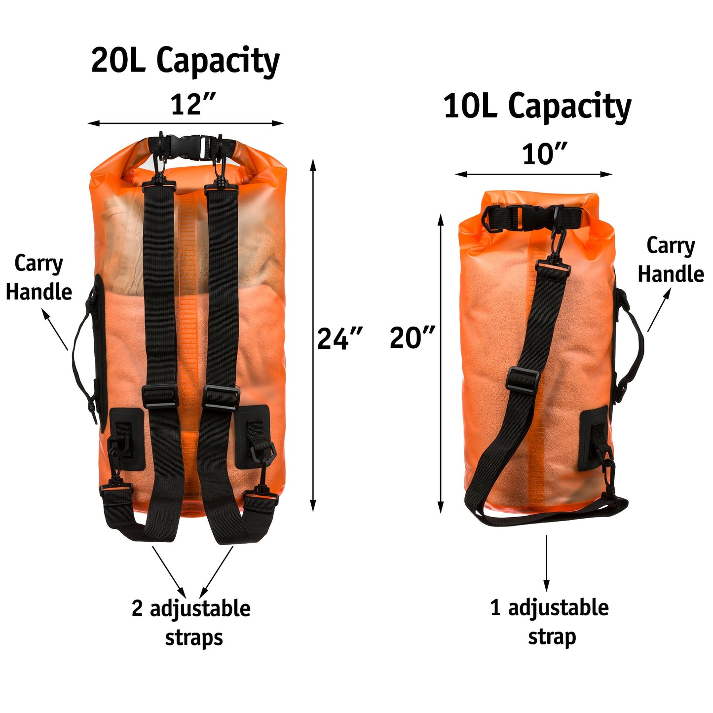 20 Liter Dry Bag â€“ Ultimate Waterproof Protection for Your Gear