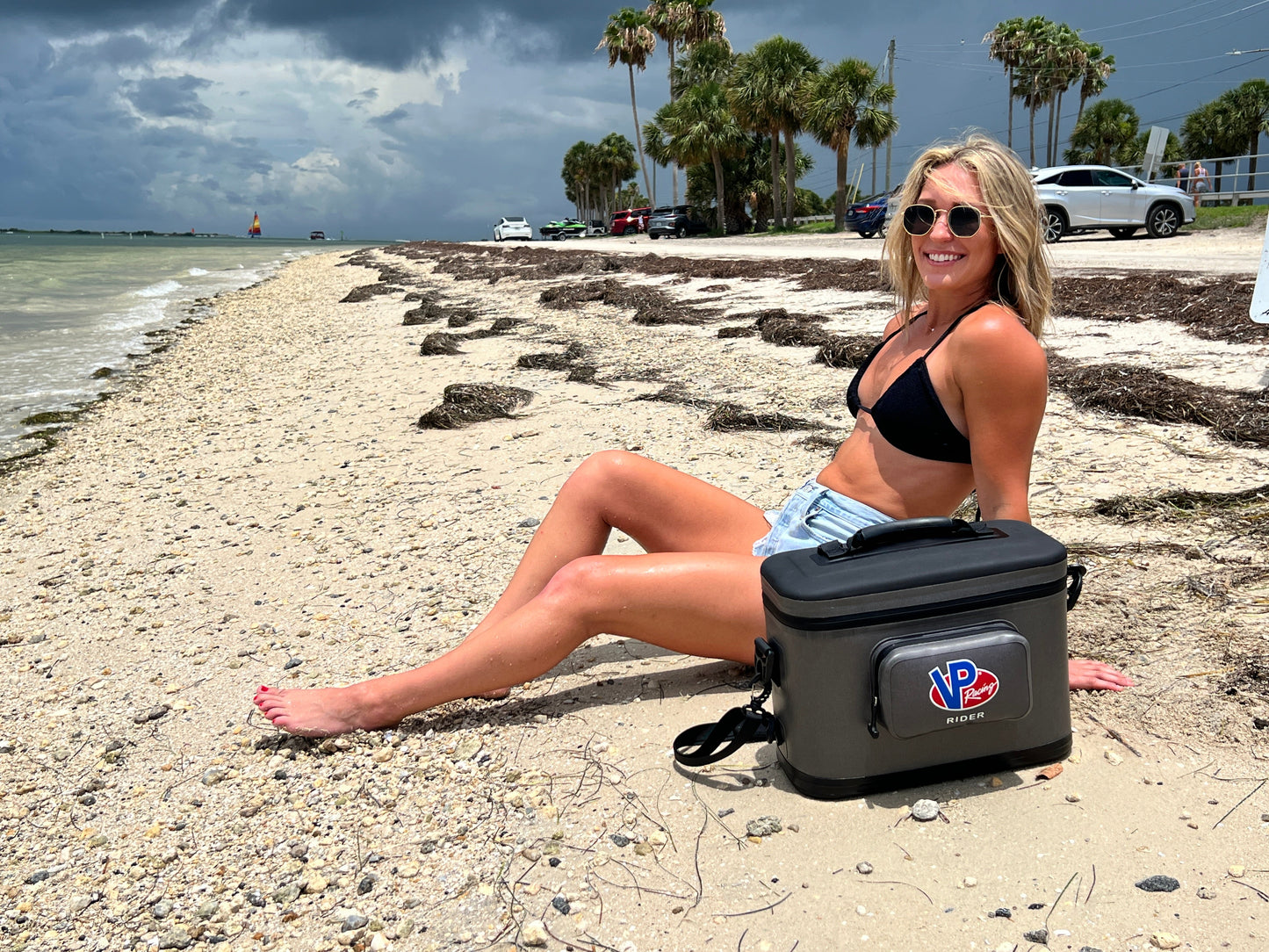 Rider Coolers RC102 Jet Ski Cooler Set of 2 – Pink | 10 Can PWC Saddle Bag Cooler