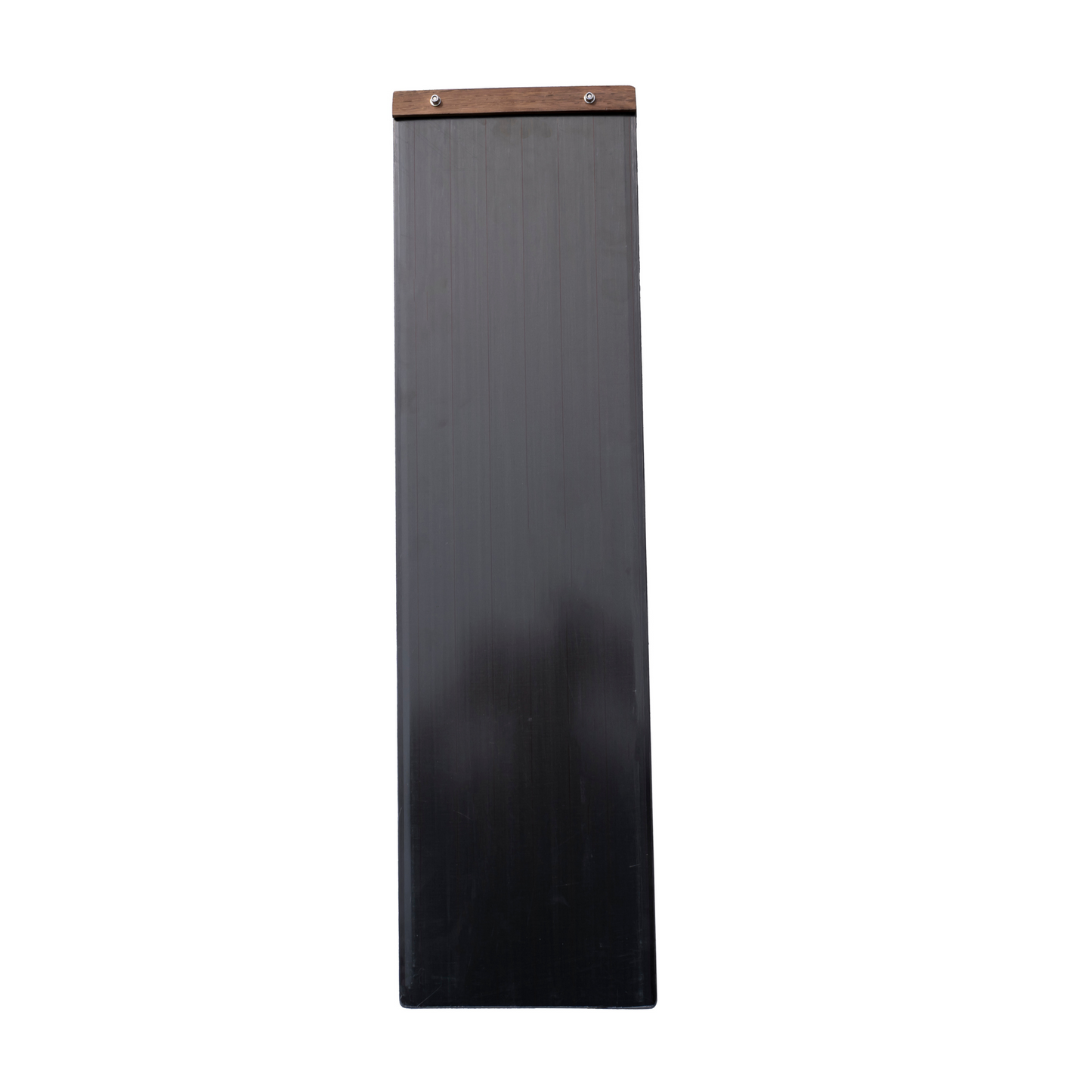 Black magnetic screen door on a white background