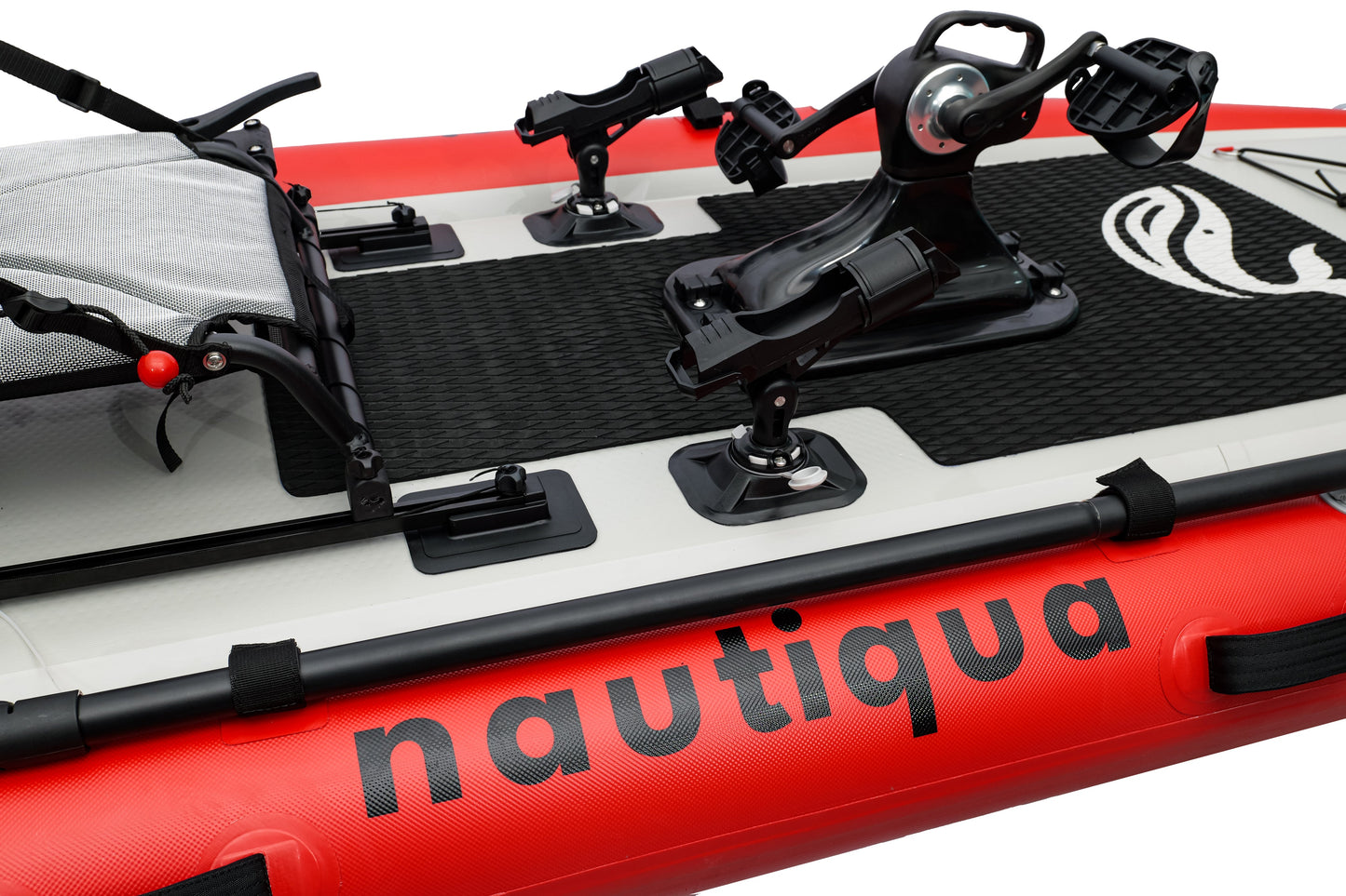 Close-up of ARUBA pedal drive mechanism