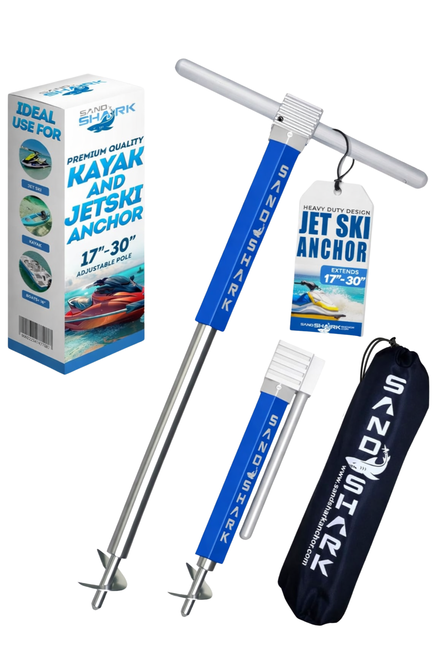 PWC 3.0 Anchor by Sandshark â€“ The Ultimate Anchor for Jet Skis & Personal Watercraft