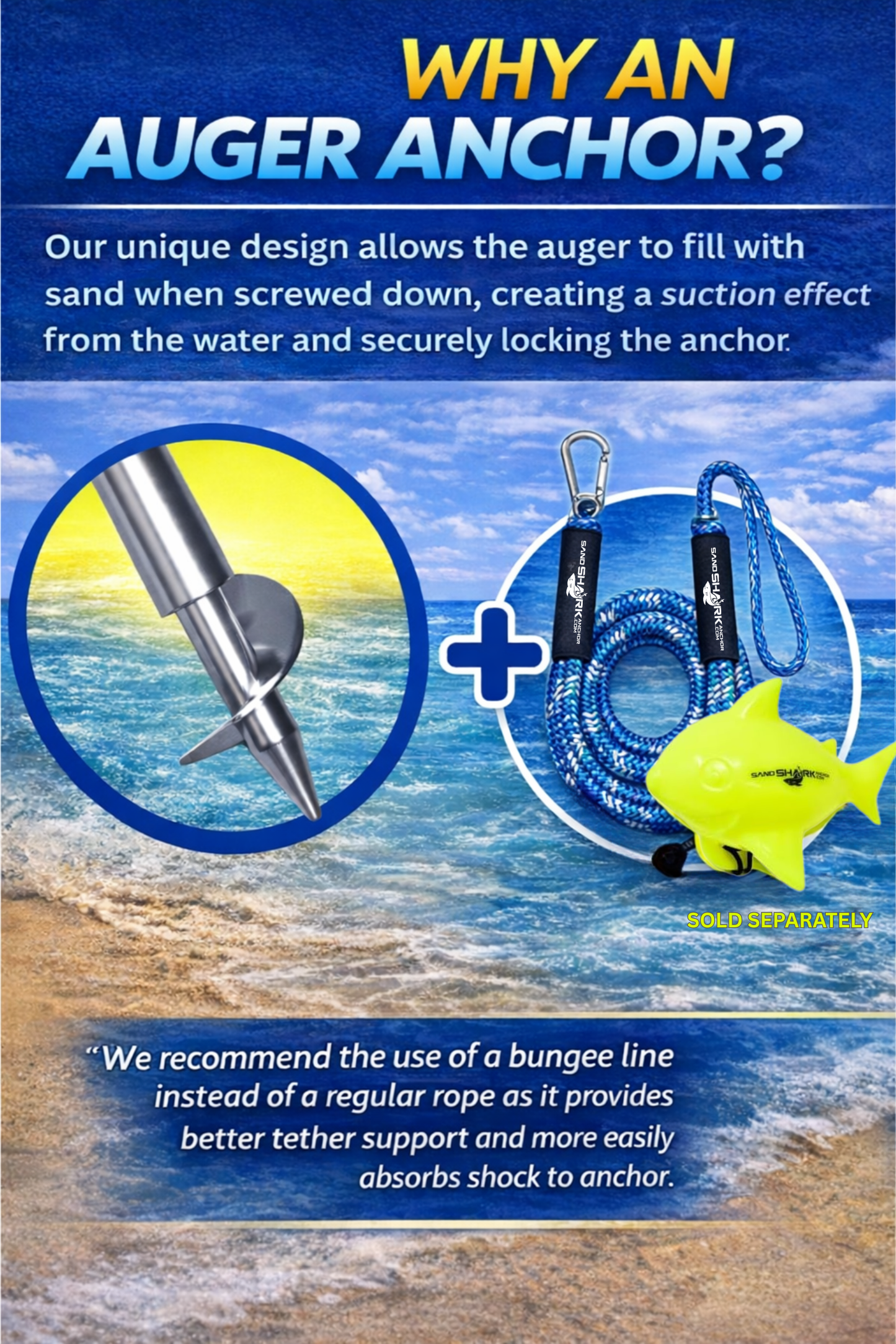 PWC 3.0 Anchor by Sandshark â€“ The Ultimate Anchor for Jet Skis & Personal Watercraft