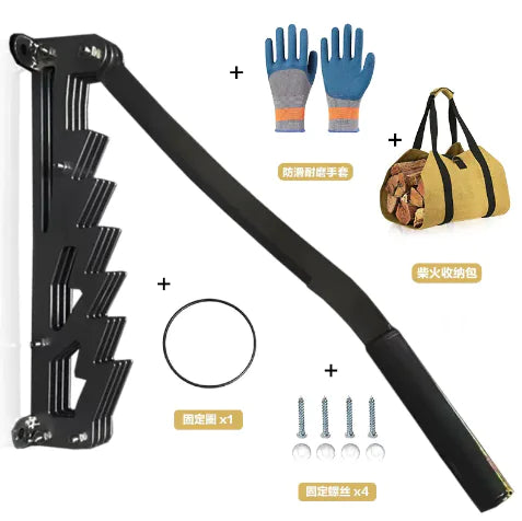Portable Firewood Splitter – Safe Log Splitting for Camping & Home