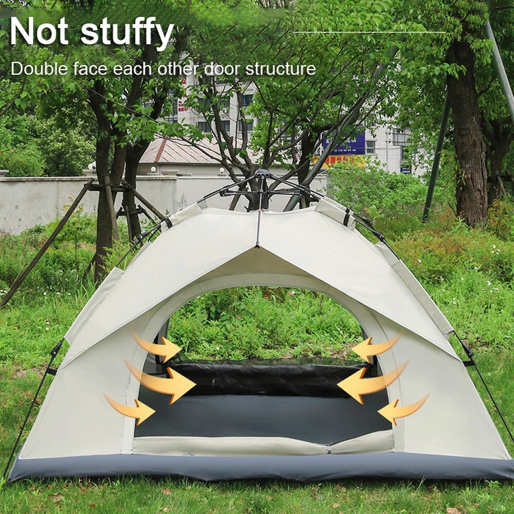 Outdoor Self-Driving & Travel Camping Tent | Automatic Quick-Open | Waterproof
