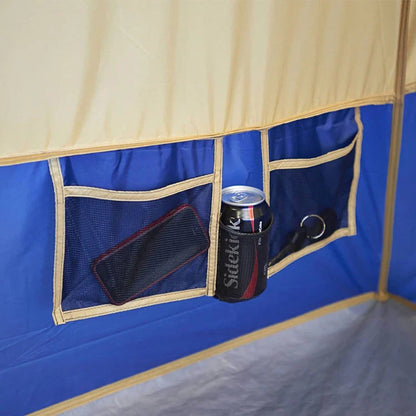 Extra Large 600x600cm Family Camping Tent | 4 Rooms 1 Hall | Shade & Rain Protection