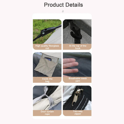 Outdoor Self-Driving & Travel Camping Tent | Automatic Quick-Open | Waterproof