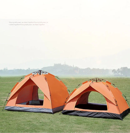 1-4 Person Fully Automatic Camping Tent | Rainproof & Windproof | Quick Setup