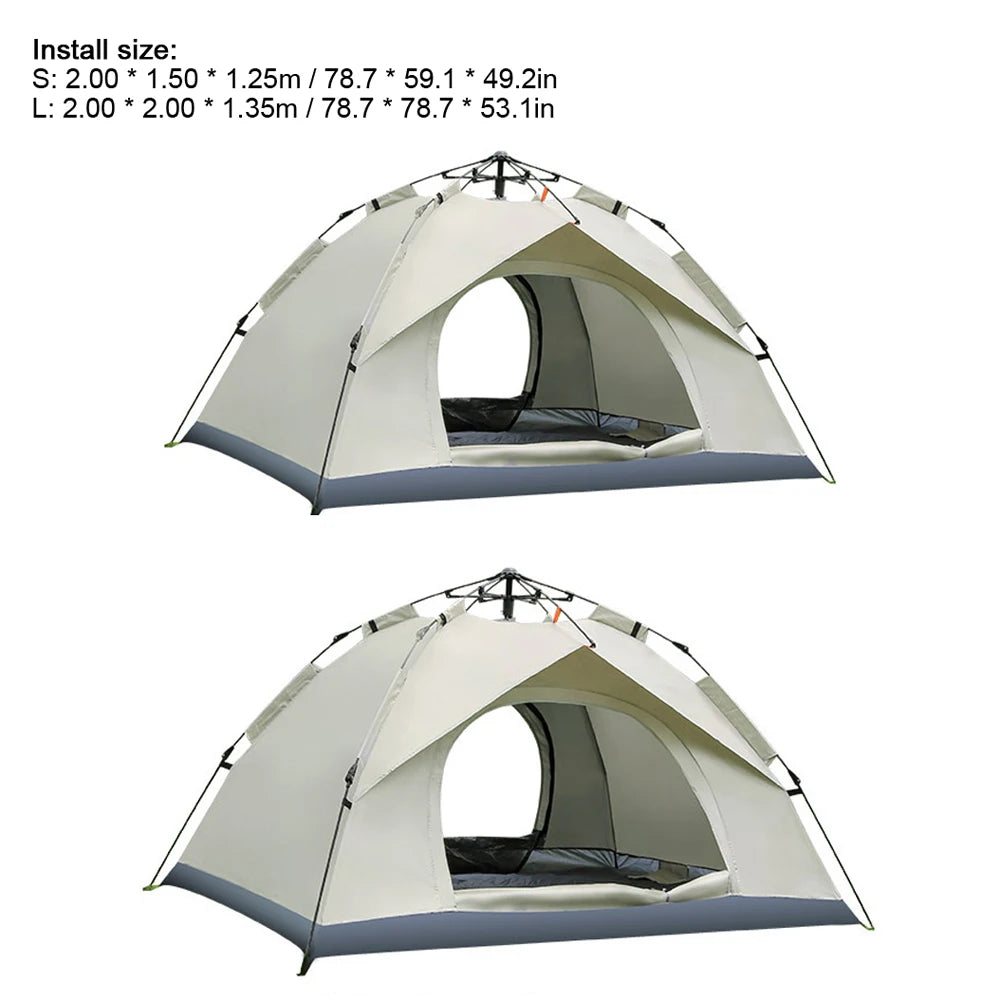 Outdoor Self-Driving & Travel Camping Tent | Automatic Quick-Open | Waterproof