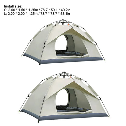 Outdoor Self-Driving & Travel Camping Tent | Automatic Quick-Open | Waterproof