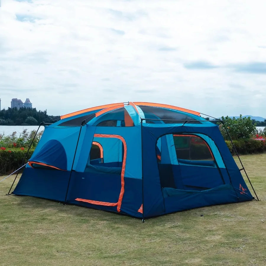 Extra Large Family Cabin Tent | 6, 10, 12 or 14 Person | Multiple Sizes