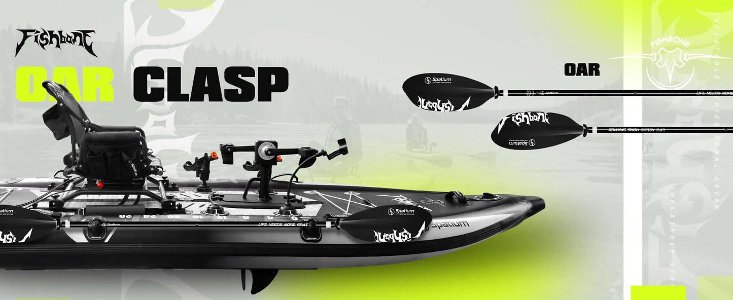 Fishing SUP Board 11' with Rod Holders | Inflatable Angler Paddle Board with Pedal Drive