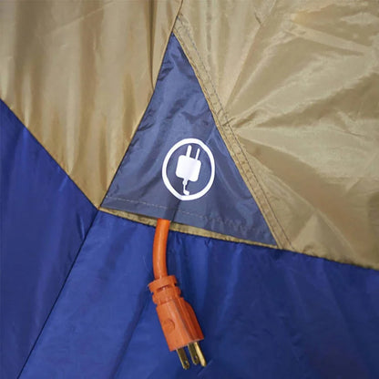 Extra Large 600x600cm Family Camping Tent | 4 Rooms 1 Hall | Shade & Rain Protection