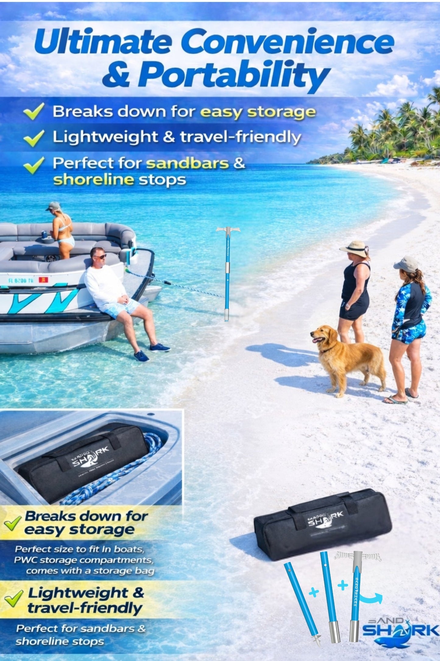 Mega Sport Anchor â€“ Heavy-Duty Anchor for Boats & Pontoons