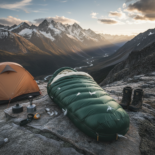 Down sleeping bag
