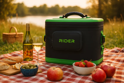 Rider Coolers RC102 Jet Ski Cooler Set of 2 – Black | 10 Can PWC Saddle Bag Cooler
