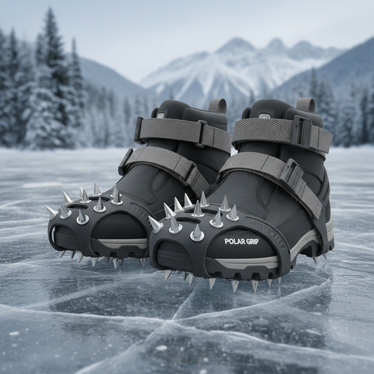 Ice traction cleats