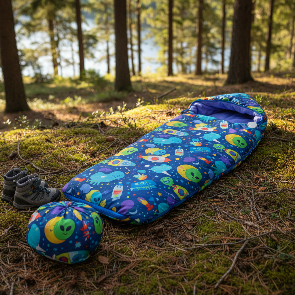 Kids adventure sleeping bag