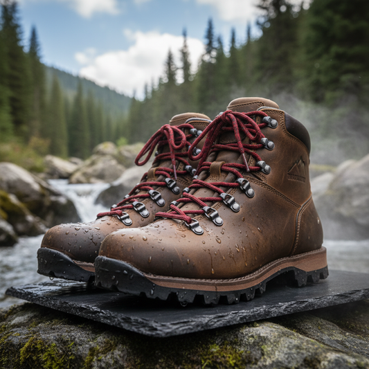 Waterproof hiking boots