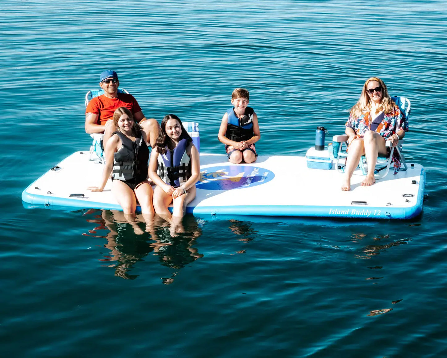 Island Buddy Inflatable Water Platform & Dock by Island Hopper