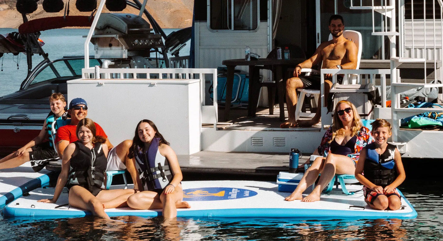 Island Buddy Inflatable Water Platform & Dock by Island Hopper