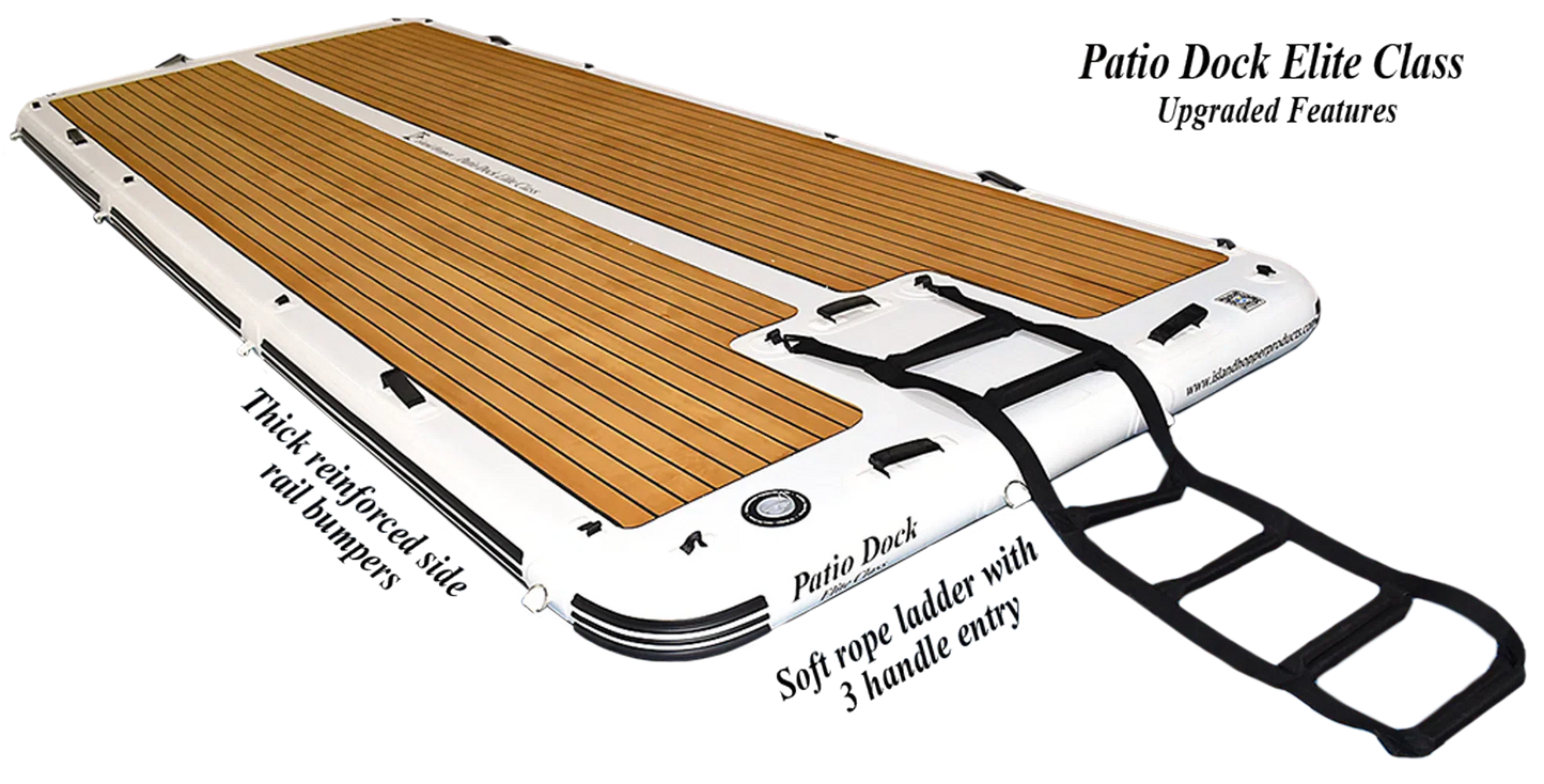 Island Hopper Elite Class Patio Dock 15â€² Floating Platform