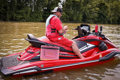 Rider Coolers RC102 Jet Ski Cooler Set of 2 – Pink | 10 Can PWC Saddle Bag Cooler