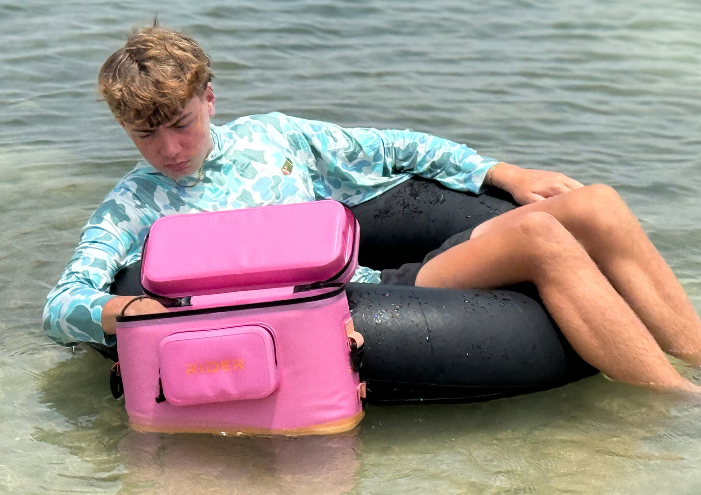 Rider Coolers RC102 Jet Ski Cooler Set of 2 – Pink | 10 Can PWC Saddle Bag Cooler