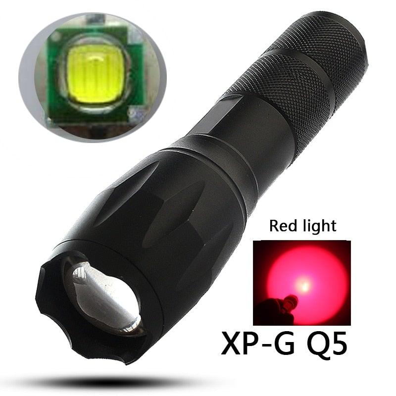 Waterproof Z45 Led Flashlight Ultra Bright Waterproof MINI Torch T6/L2/V6 zoomable 5 Modes 18650 rechargeable Battery for camping tactica Led Mini Water-Resistant Torch Light For Indoor & Outdoor Camping Hiking Accessories Gear